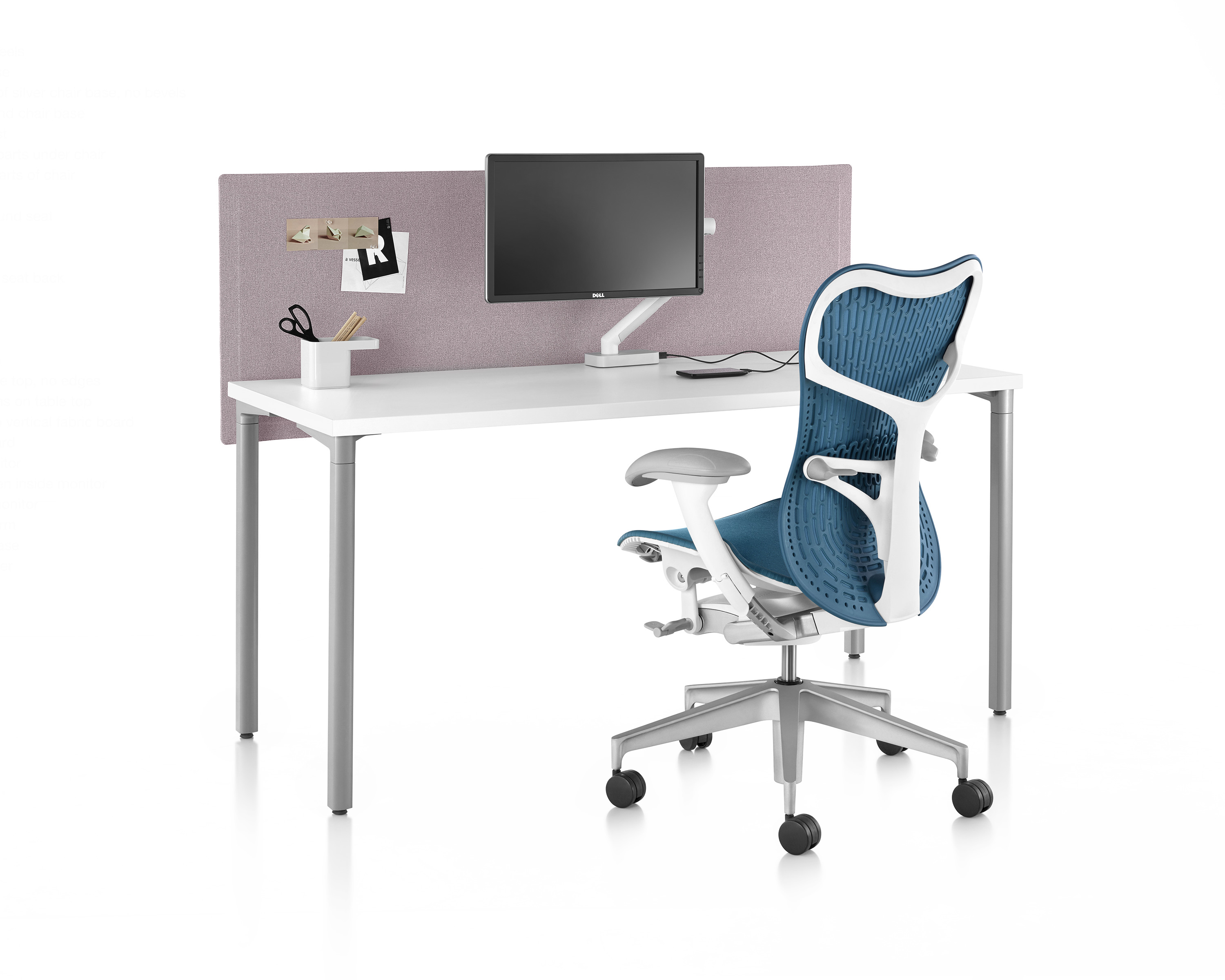 办公辅件|显示器支架|办公家具|设计师家具|Flo 台面显示屏支架